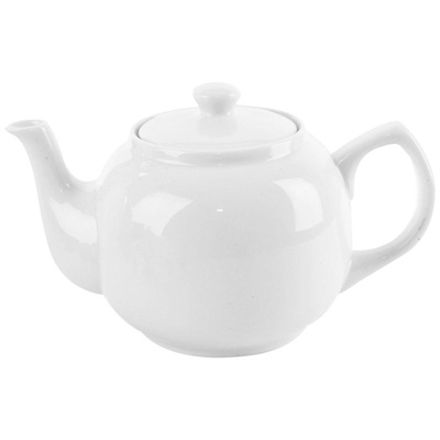 Tea Pot Porcelain White 1.7 l