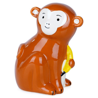 Piggy Bank Ceramic Monkey