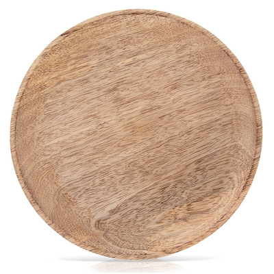 Talerz do serwowania drewniany MANGO 20 cm