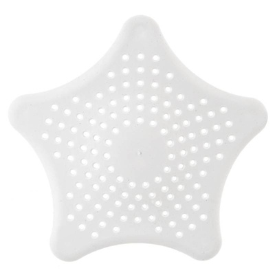 Sink Strainer White with Suction Cups 16 cm