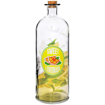 Juice Bottle Glass 1 l