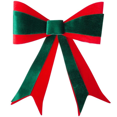 Decorative Bow Christmas Velvet 33x46 cm