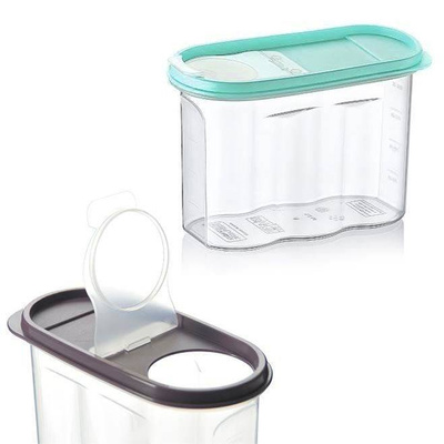 Dry Food Storage Container with Dispenser Measure 1.2 l