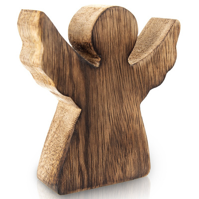 Figurka drewniana świąteczna anioł MANGO 15 cm