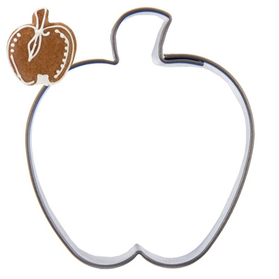 Cookie Cutter Steel Apple 4.3 cm