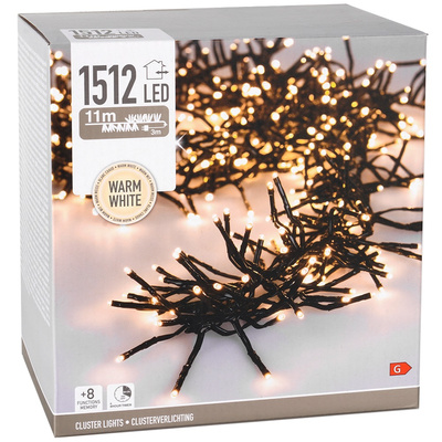 Lampki świąteczne 1512 LED 11 m