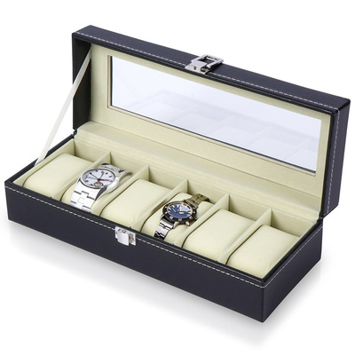 Watch Box Black 30.5x11.5x8 cm