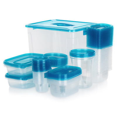 Food Containers with Lid 50 pcs