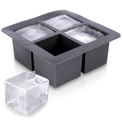 Ice Cube Tray Silicone XXL 15,5x15,5x6 cm