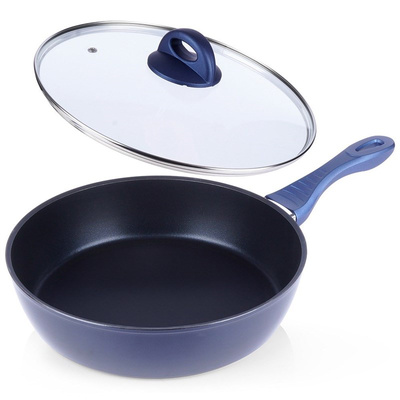 Frying Pan Diamond Non-Stick with Glass Lid DIAMANT 28 cm