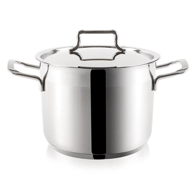 Pot Steel with Lid ANETT 26 cm, 10 l