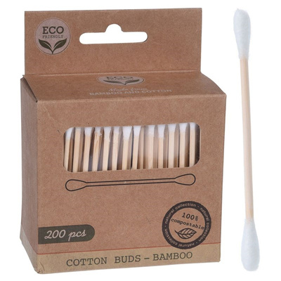 Cotton Buds Bamboo 200 pcs