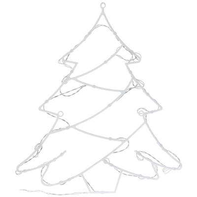 Window Lights Tree 24 LED 36x41 cm