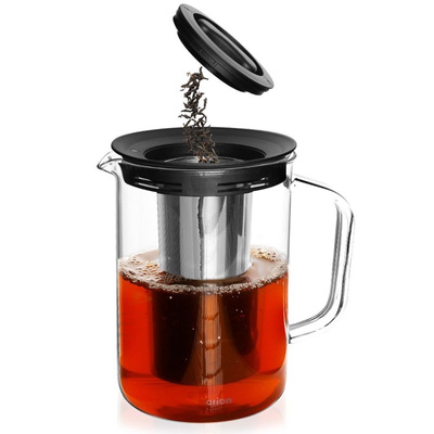 Teapot with Infuser Glass Heat-Resistant 1.6 l