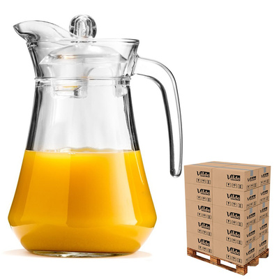Dzbanek szklany z pokrywką 1,4 l (paleta 192 szt.)