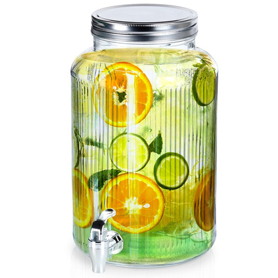 Dispenser with Tap Glass 6.2 l