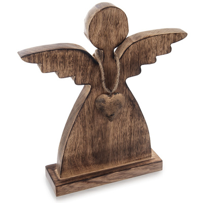 Figurka drewniana świąteczna anioł MANGO 29 cm