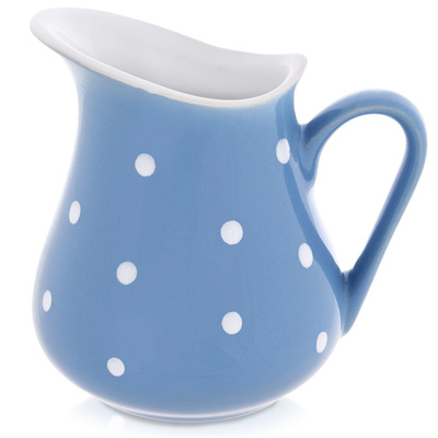 Dzbanek ceramiczny niebieski 480 ml