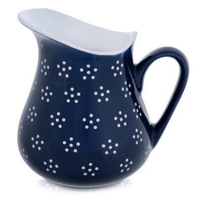 Dzbanek ceramiczny granatowy 480 ml