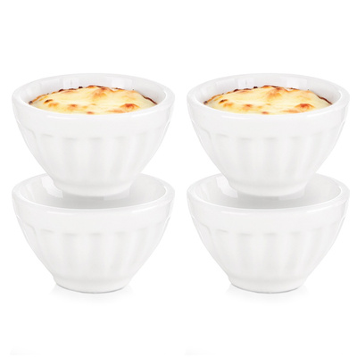 Miseczki na przekąski porcelanowe 6 cm, 40 ml 4 szt.