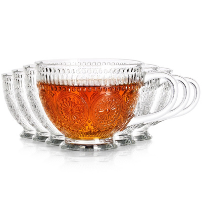 Glasses for Coffee and Tea 400 ml 6 pcs