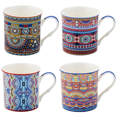 Mugs Porcelain 330 ml 4 pcs