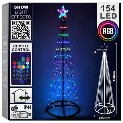 Luminous Christmas Tree 154 Led 150 cm