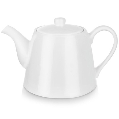 Tea Pot Porcelain White 2 l